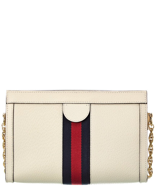 Luxury Gucci Trending 2025 Ophidia Small Leather Shoulder Bag