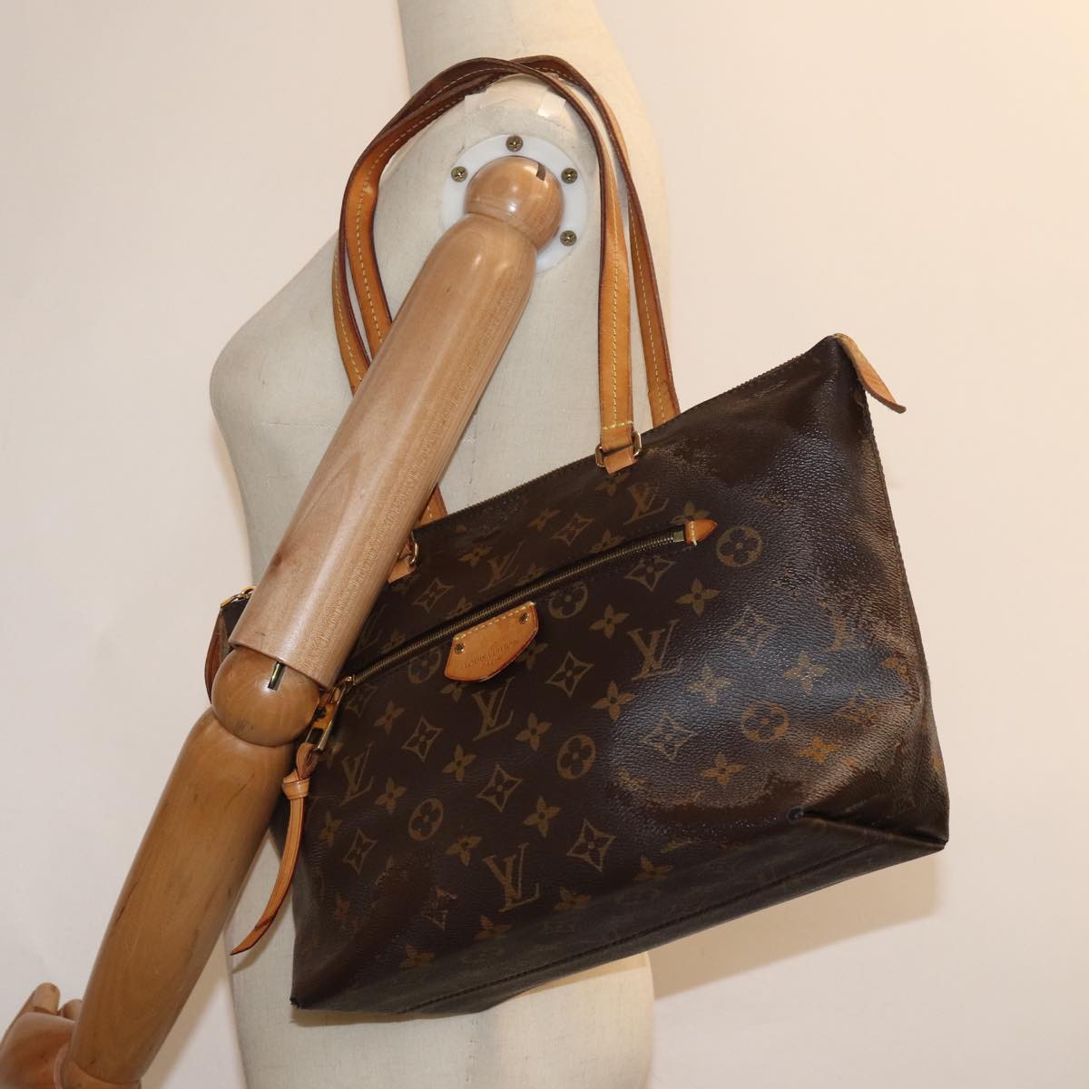 LOUIS VUITTON Monogram Jena PM Tote Bag M42268 LV 81515