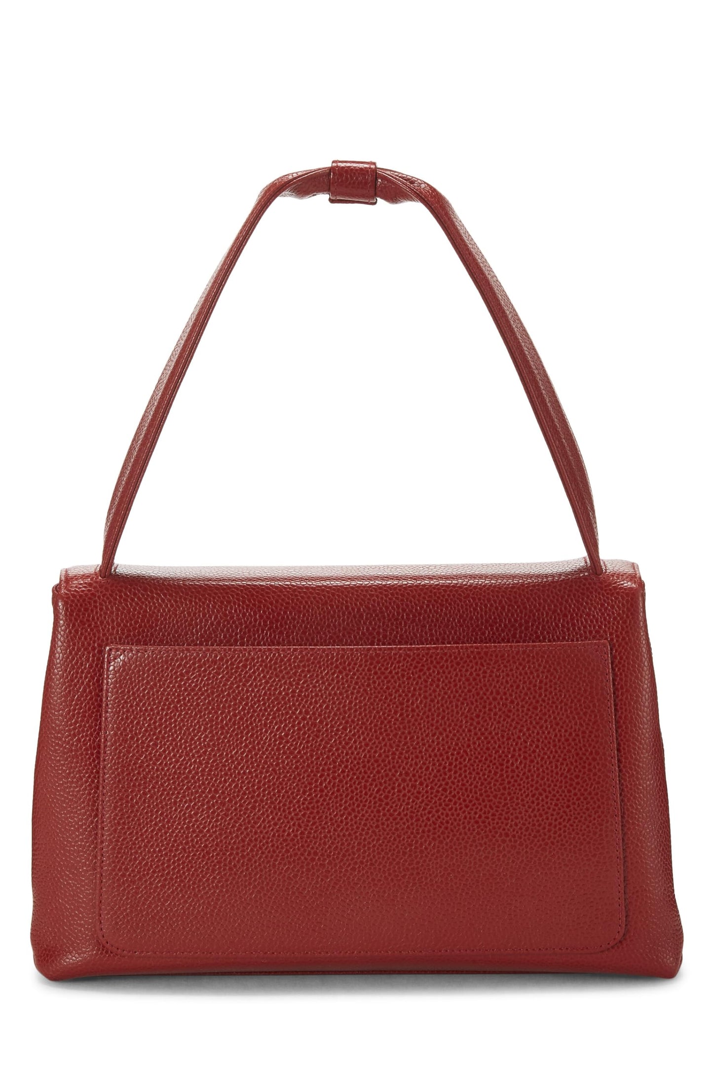 Chanel, Red Caviar Handbag Small, Red