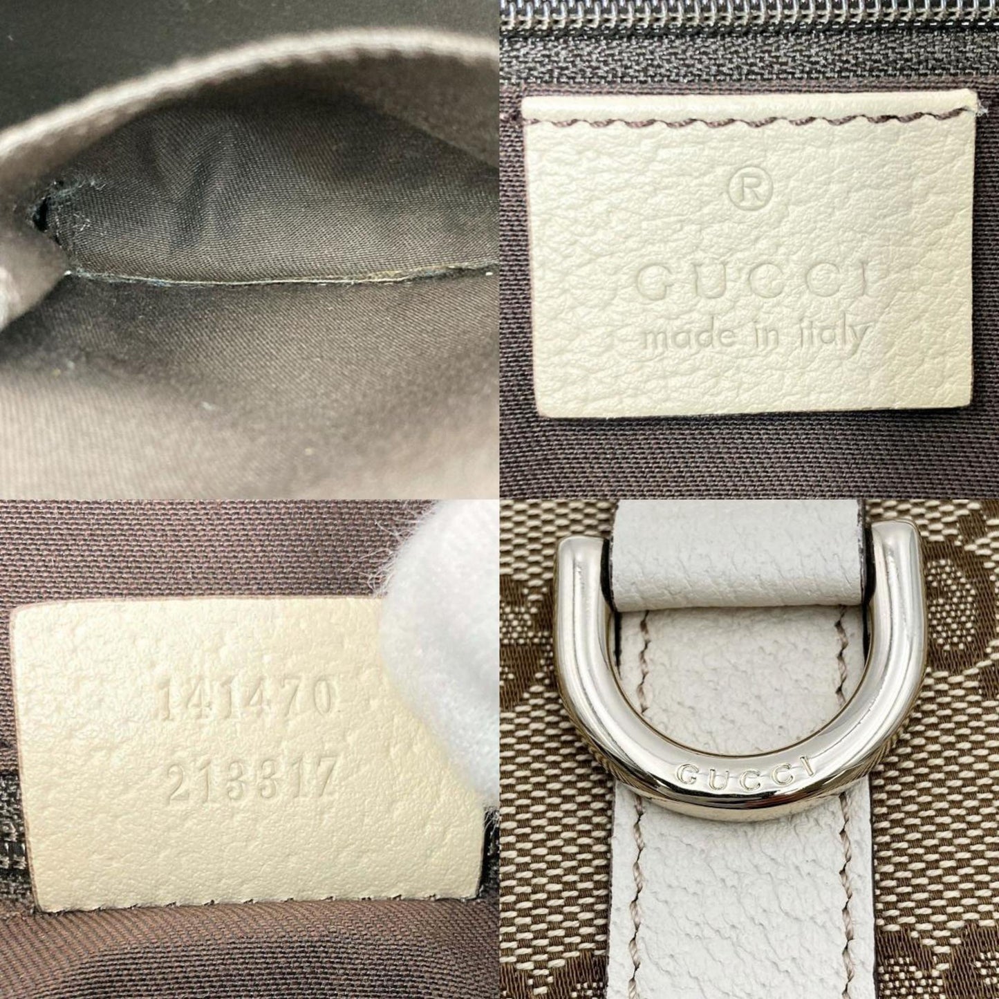 Gucci Cabas Canvas Tote Bag ()