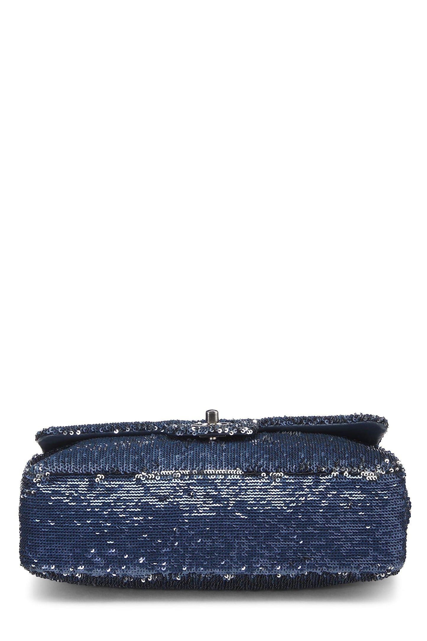 Chanel, Paris-Cuba Navy Sequin Classic Flap Bag Medium, Navy