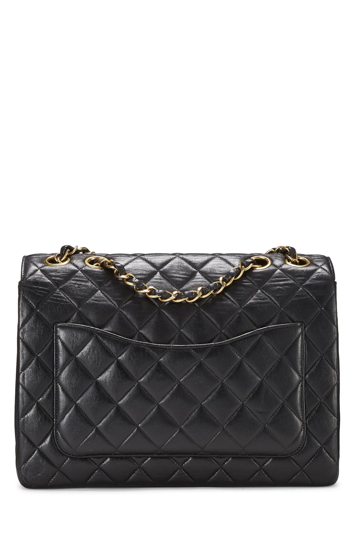 Chanel, Black Quilted Lambskin Paris Limited Flap Medium, Black