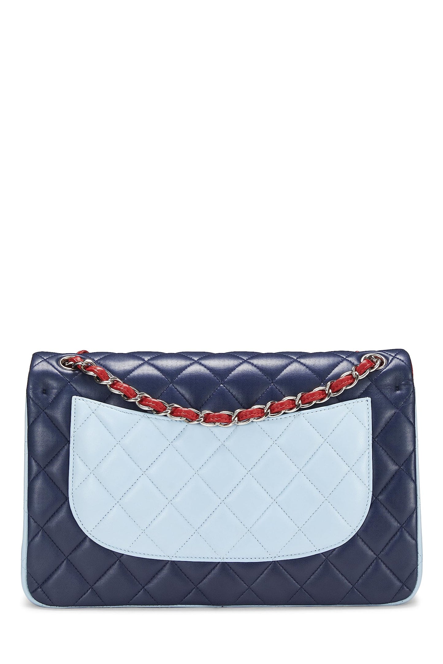 Chanel, Multicolor Quilted Lambskin New Classic Double Flap Jumbo, Multi