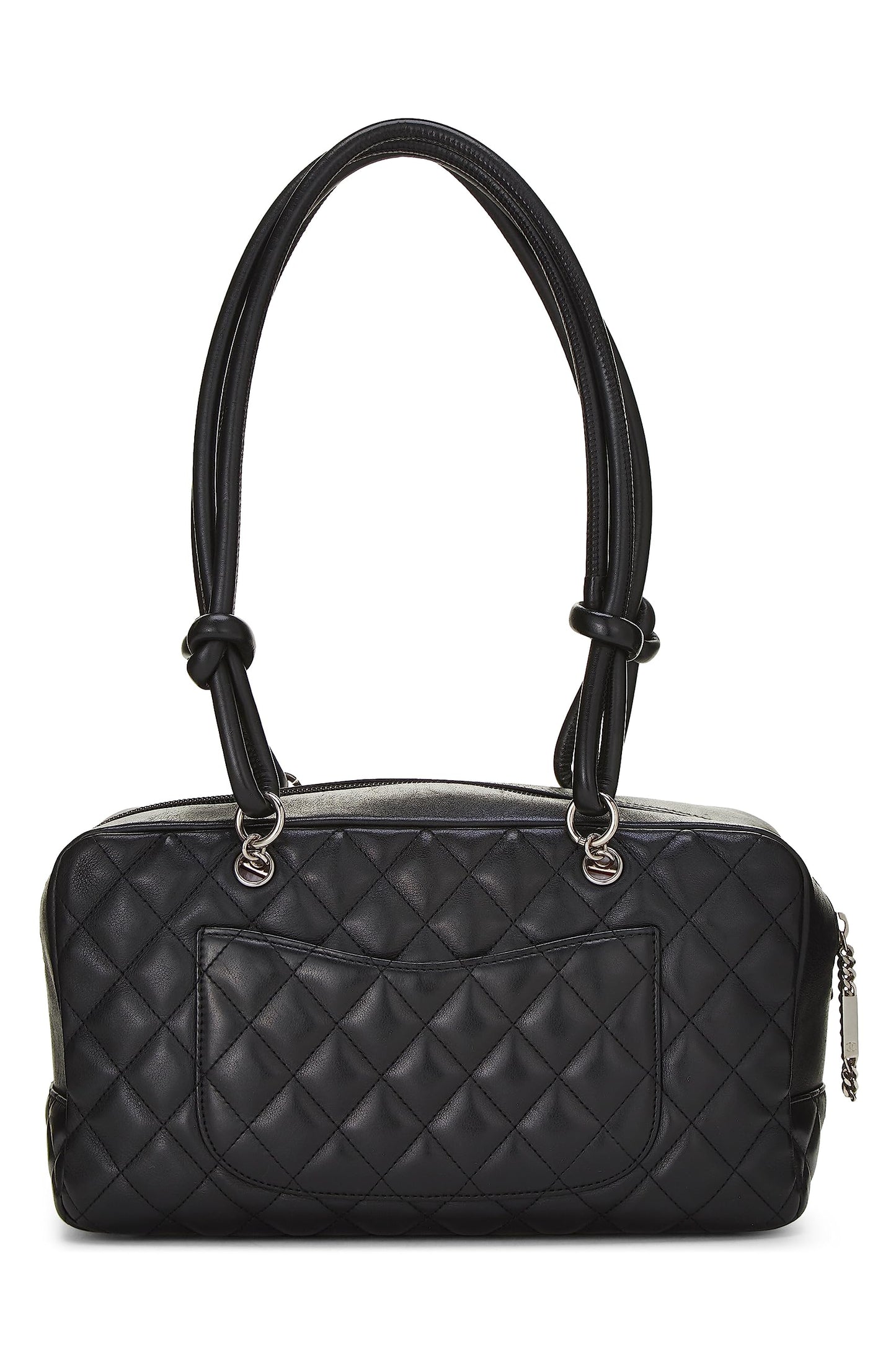 Chanel, Black Calfskin Cambon Ligne Bowler, Black