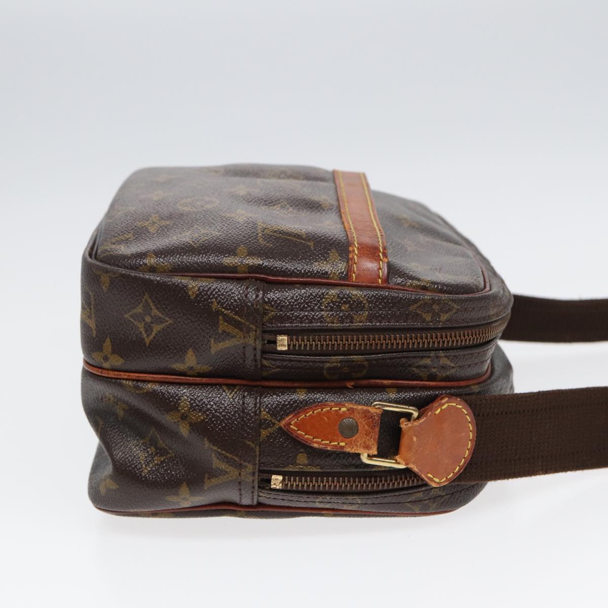 LOUIS VUITTON Monogram Reporter PM Shoulder Bag M45254 LV 82003