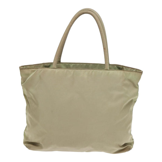 Luxury Prada Tote Bag Nylon Cream 82037