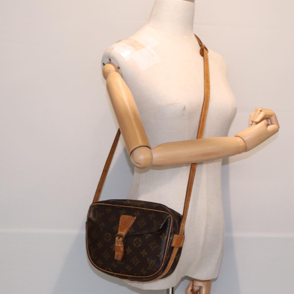 LOUIS VUITTON Monogram Jeune Fille PM Shoulder Bag M51227 LV 82196