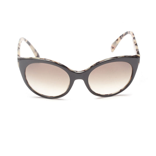 Luxury PradaOversized Leopard Print Sunglasses