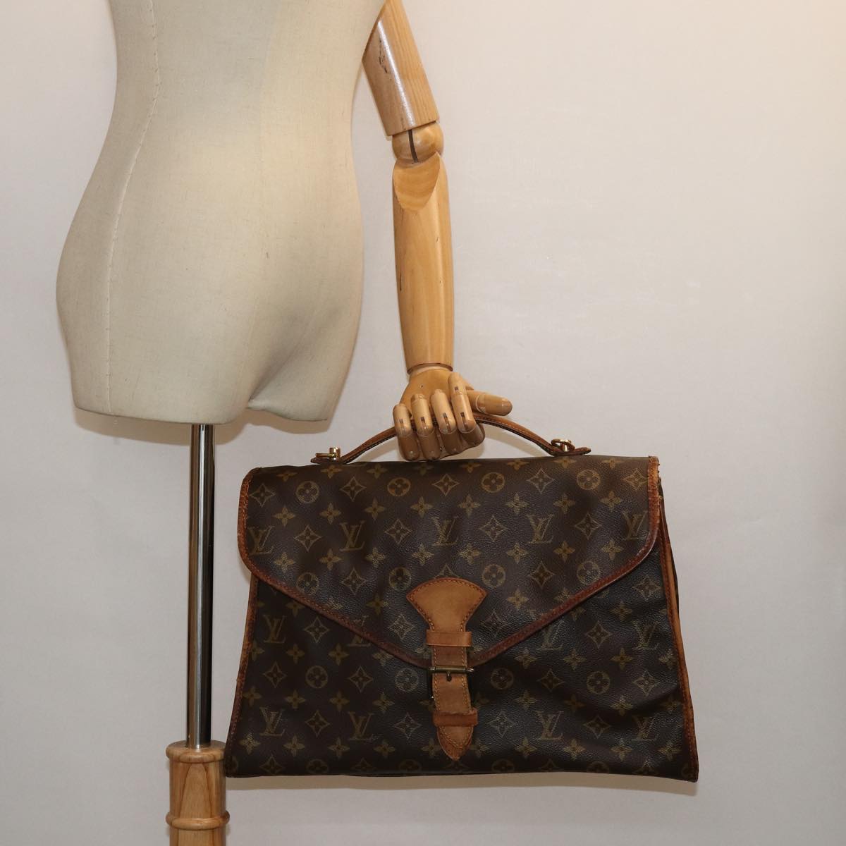 LOUIS VUITTON Monogram Beverly Hand Bag 2way M51120 LV 82520