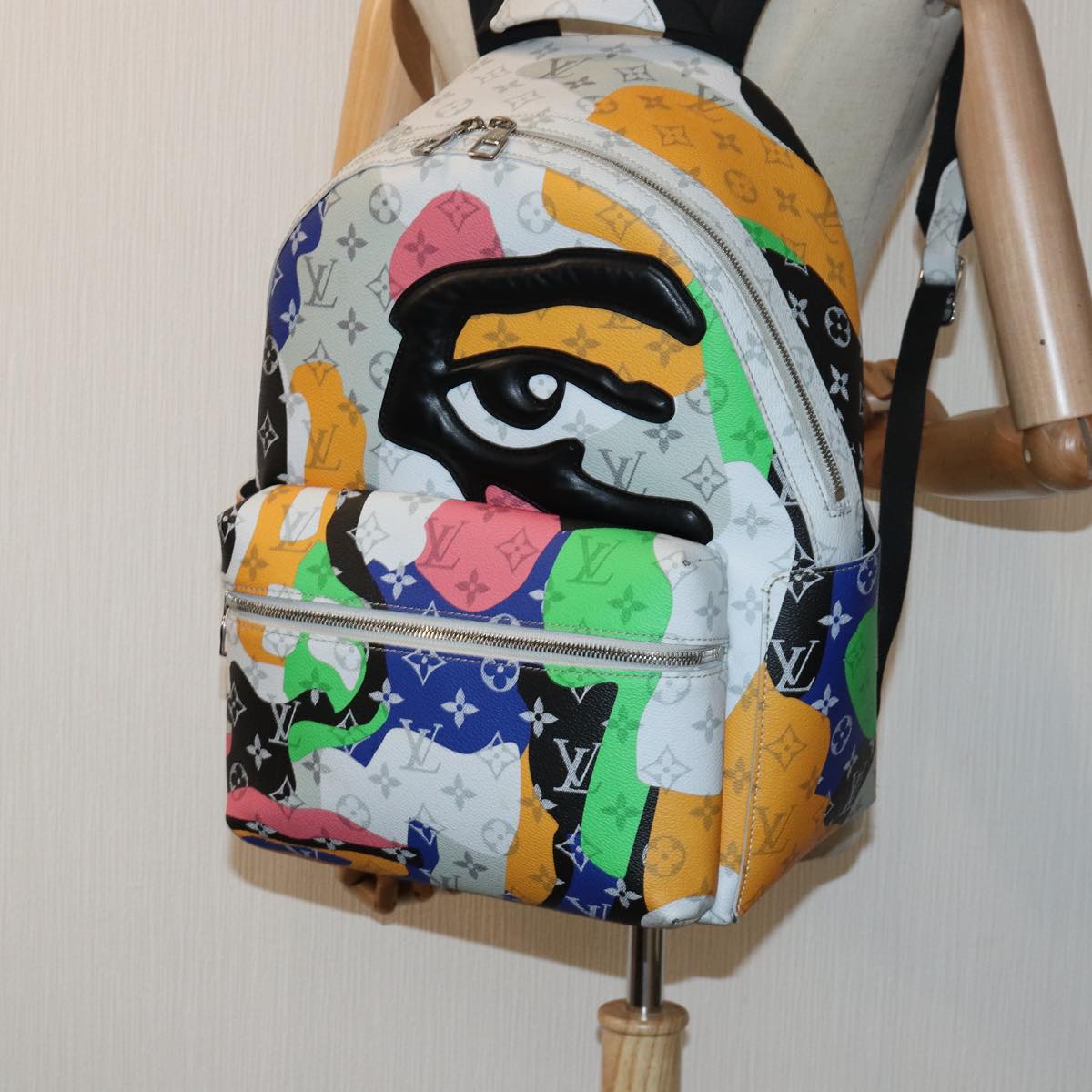 LOUIS VUITTON Monogram LV Portrait Discovery Backpack PM M46680 LV 82747A