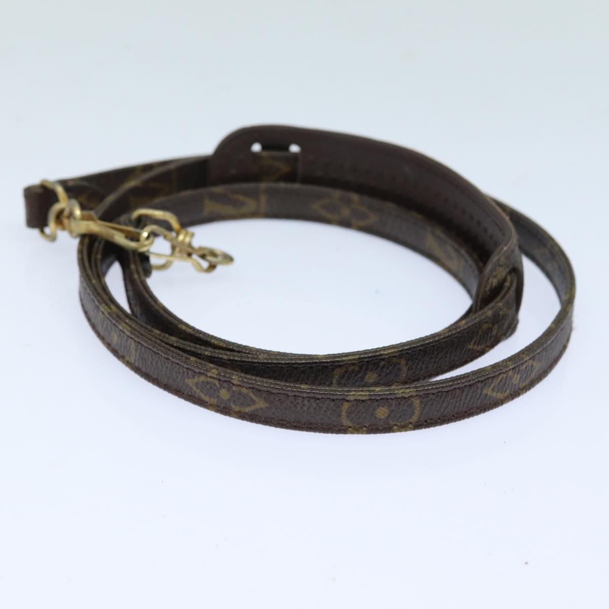 LOUIS VUITTON Monogram Shoulder Strap Vintage 46.5"" LV 82773