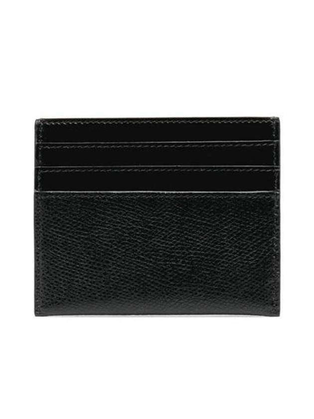 Luxury Fendi Logo Diamond Card Wallet Black