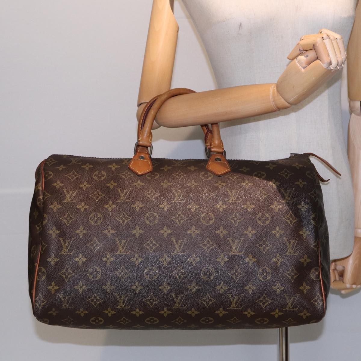 LOUIS VUITTON Monogram Speedy 40 Hand Bag M41522 LV 83107
