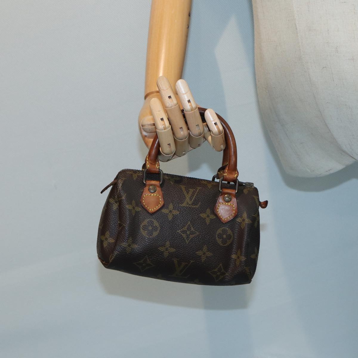 LOUIS VUITTON Monogram Mini Speedy Hand Bag Vintage M41534 LV 83353