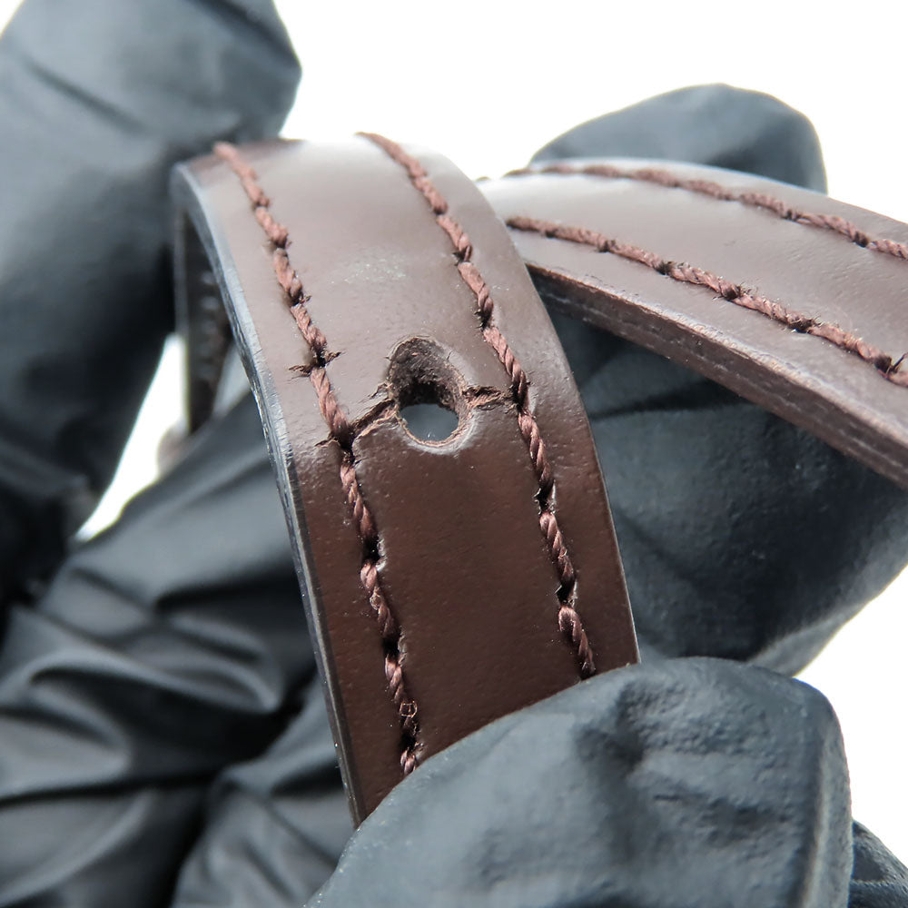 Louis Vuitton Leather Shoulder Strap Brown