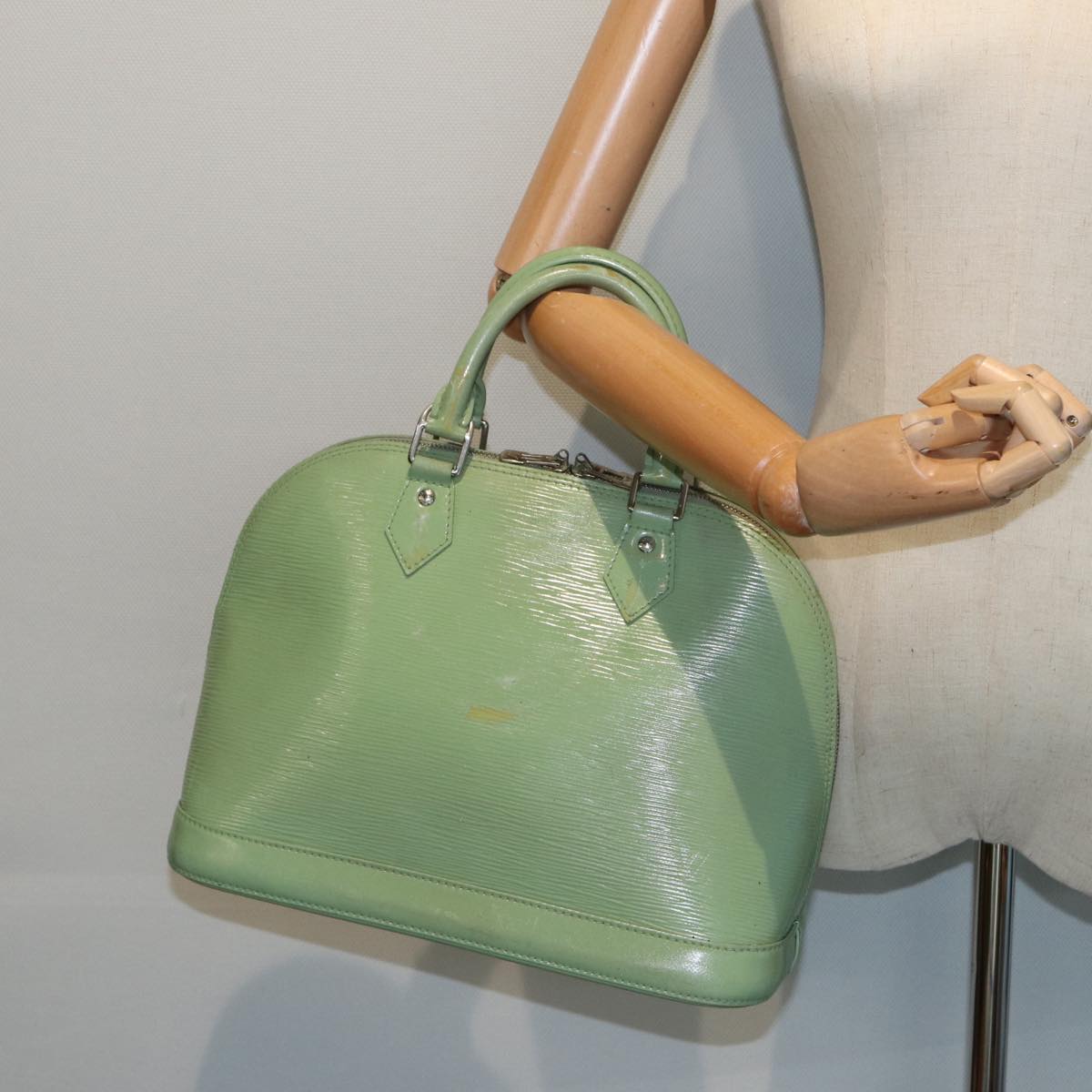 LOUIS VUITTON Epi Electric Alma PM Hand Bag Amand M40625 LV 83486