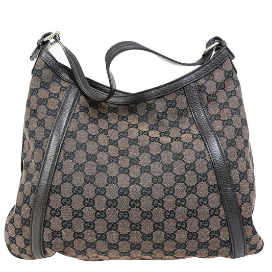 Luxury Gucci Trending 2025 Gg Canvas Canvas Shoulder Bag ()