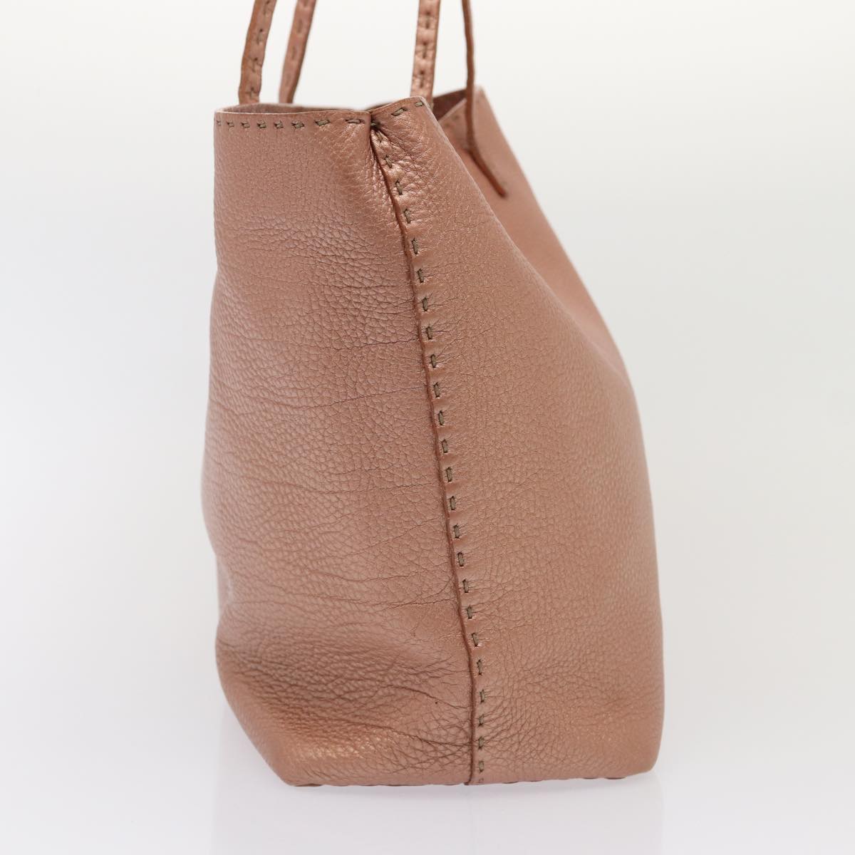 Luxury Fendi Tote Bag Leather Pink83686