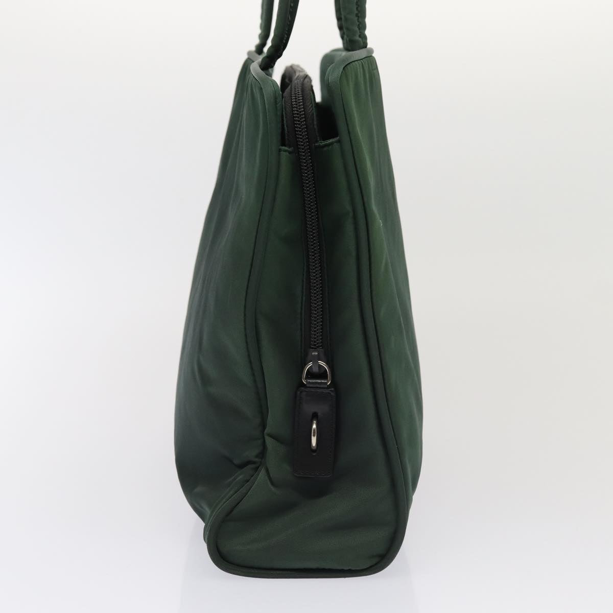Luxury Prada Tote Bag Nylon Green 83696