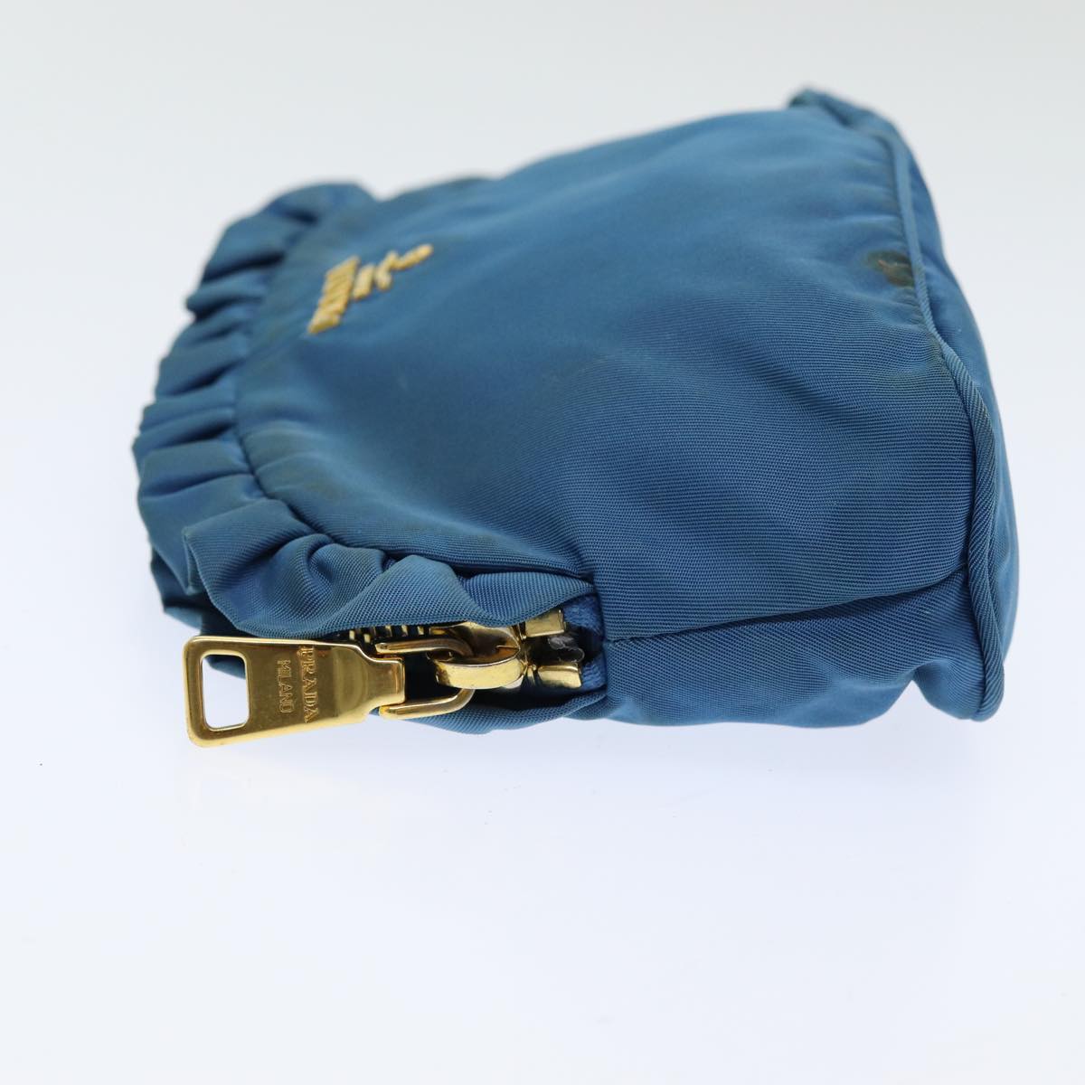 Luxury Prada Pouch Nylon Blue 83739