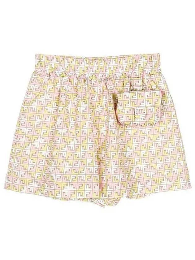 Luxury Fendi Kids FF Micro Bermuda Shorts