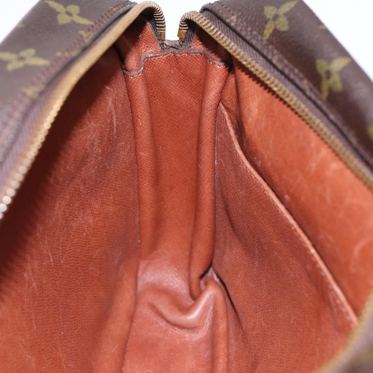 LOUIS VUITTON Monogram Compiegne 28 Clutch Bag M51845 LV 84142