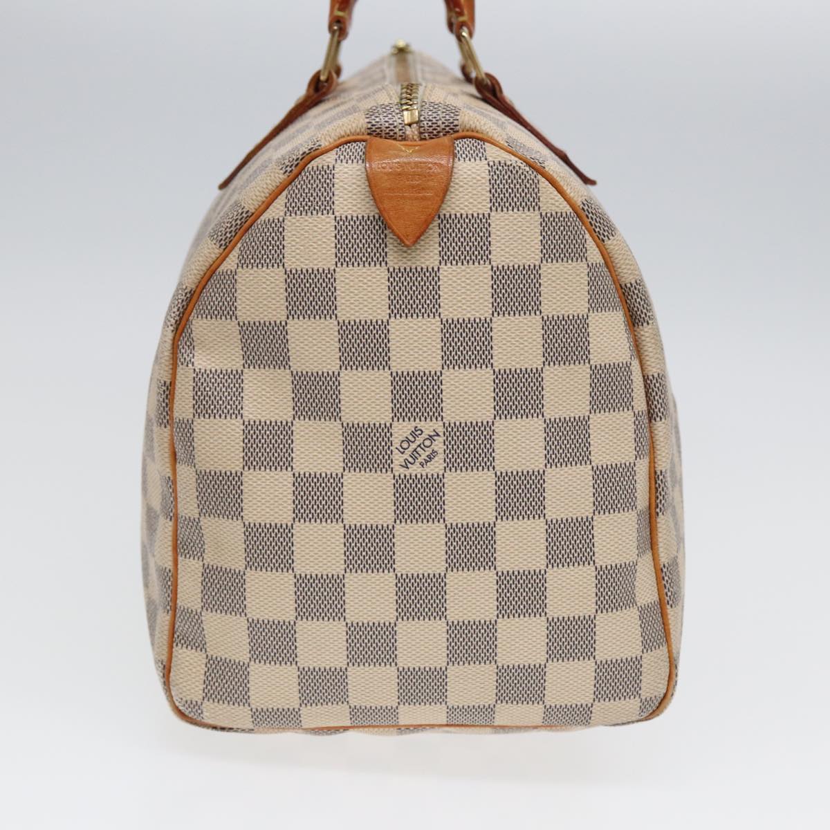 LOUIS VUITTON Damier Azur Speedy 30 Hand Bag N41533 LV 84648