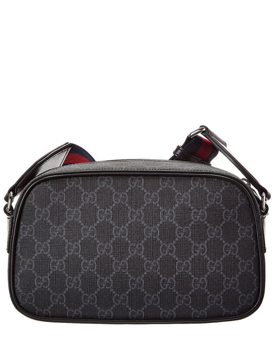 Gucci GG Supreme Canvas & Leather Crossbody