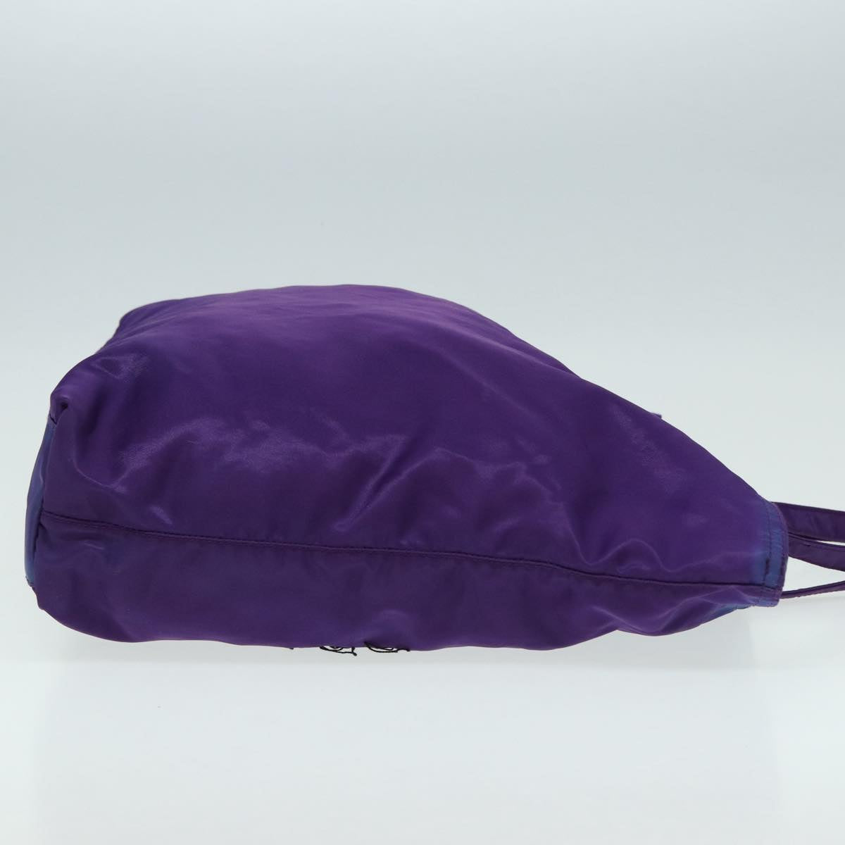 Luxury Prada Tote Bag Nylon Purple 85052