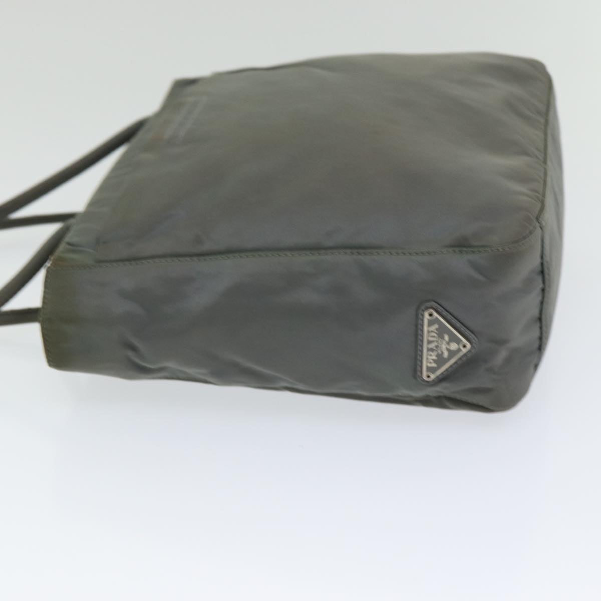 Luxury Prada Hand Bag Nylon Gray 85131