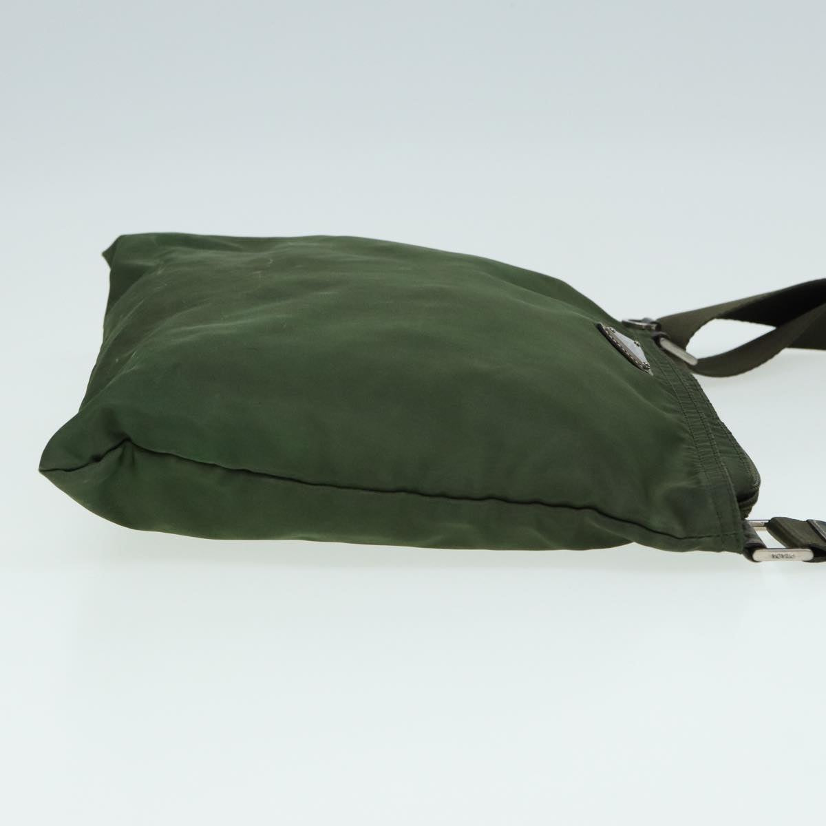 Luxury Prada Shoulder Bag Nylon Khaki 85133