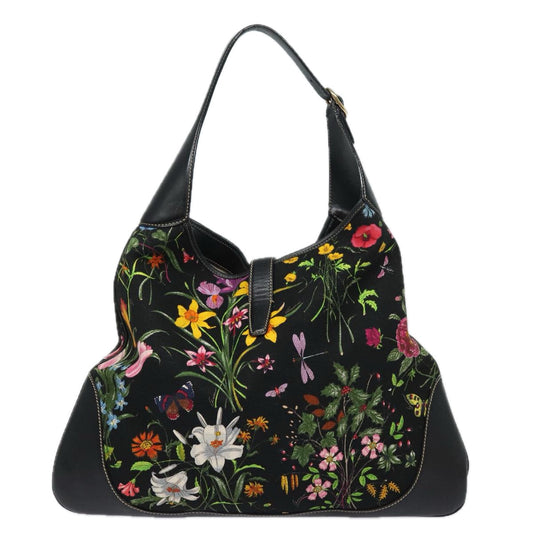 Luxury Gucci Trending 2025 Jackie Canvas Shoulder Bag ()