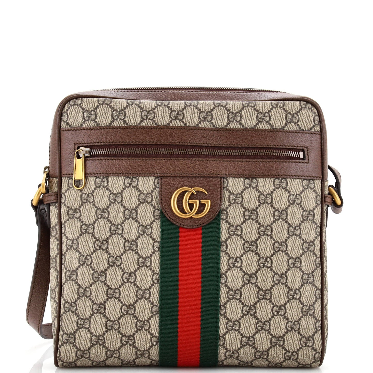 Luxury Gucci Trending 2025 Ophidia Messenger Bag GG Coated Canvas Medium