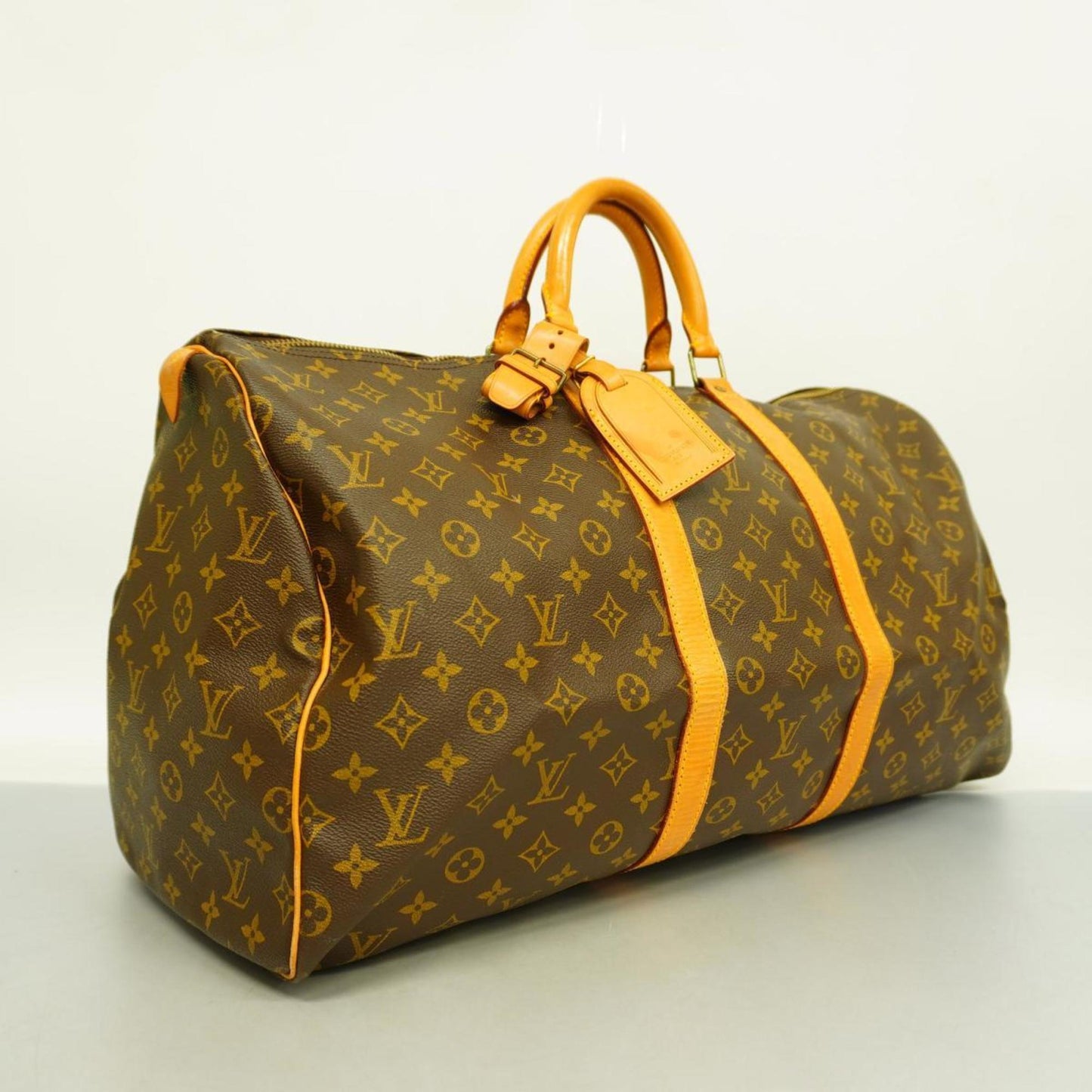 Louis Vuitton Keepall 55 Canvas Travel Bag ()