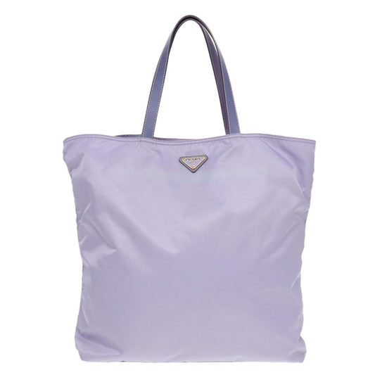 Luxury Prada Robot Tote Bag Nylon Purple Gold 86171