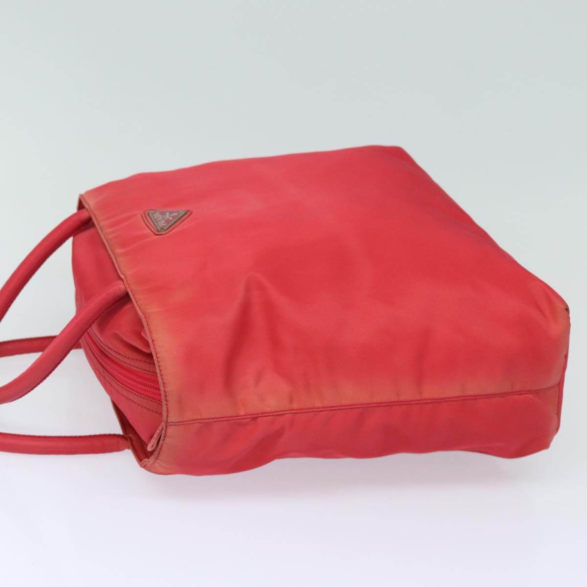 Luxury Prada Hand Bag Nylon Red 86255