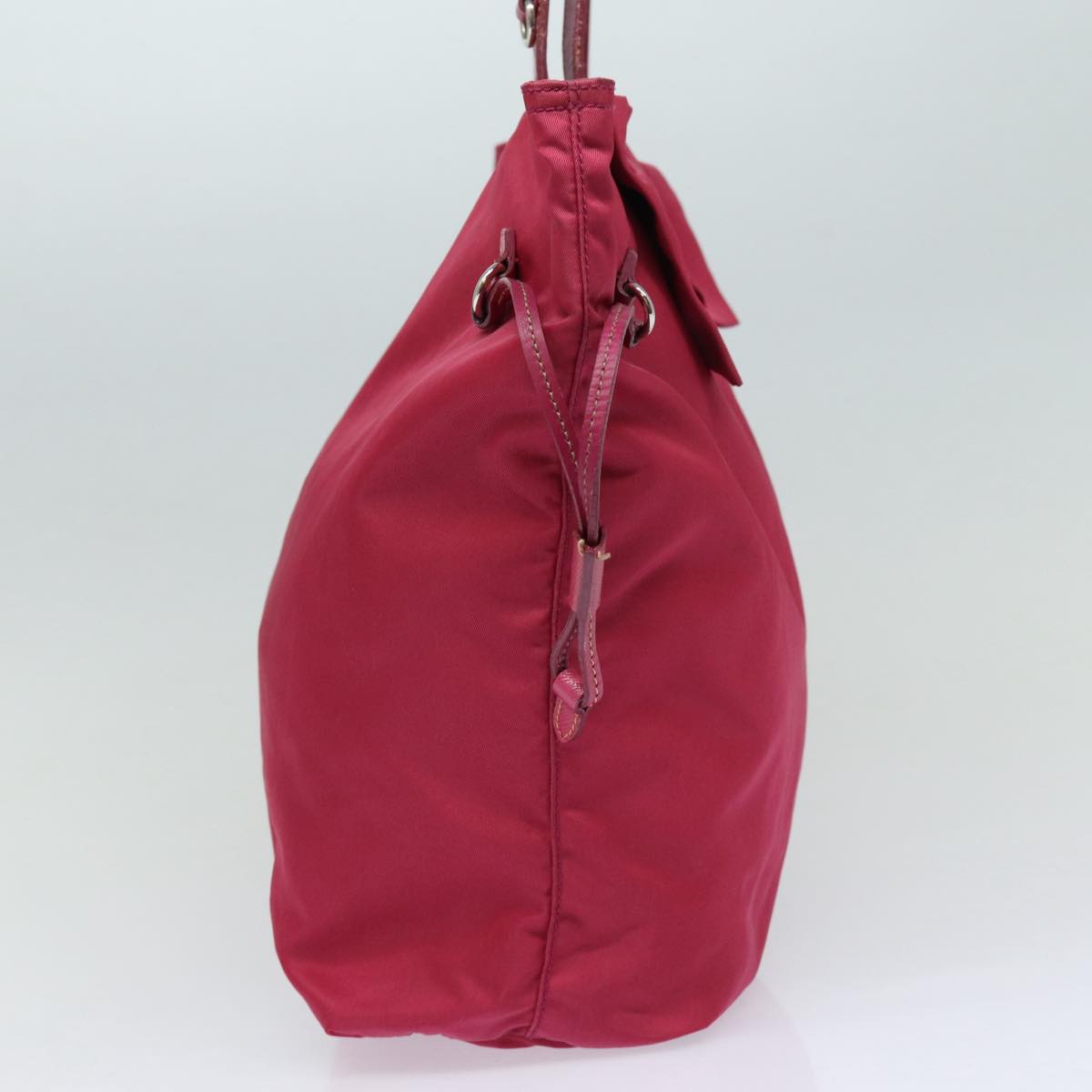 Luxury Prada Tote Bag Nylon Pink 86445