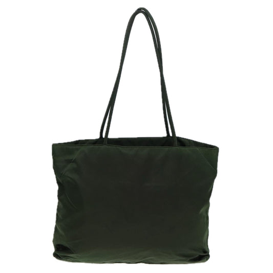 Luxury Prada Tote Bag Nylon Green 86447
