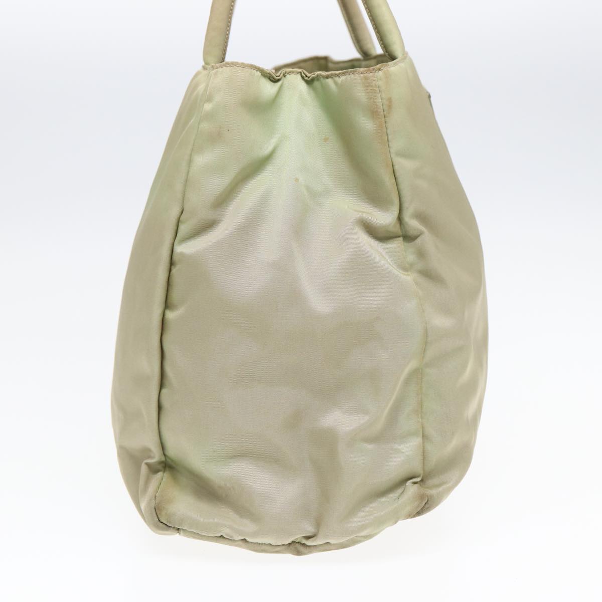 Luxury Prada Hand Bag Nylon Beige 86907