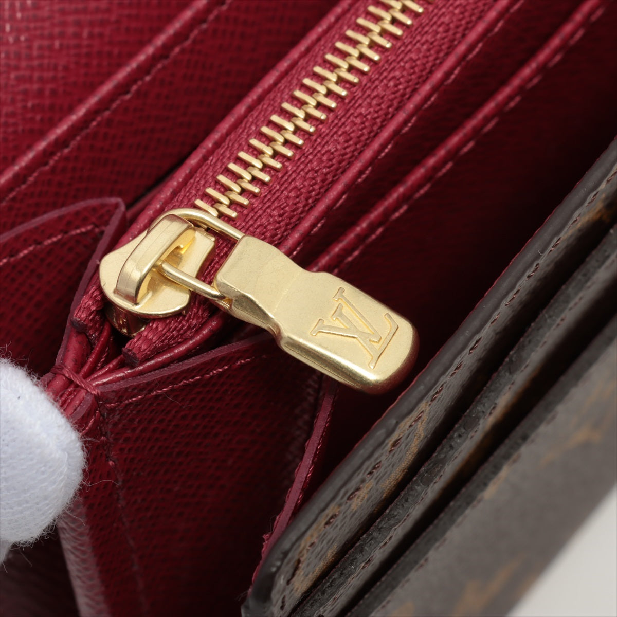 Louis Vuitton Monogram Portfoliosara M62234 Fushai Wallet