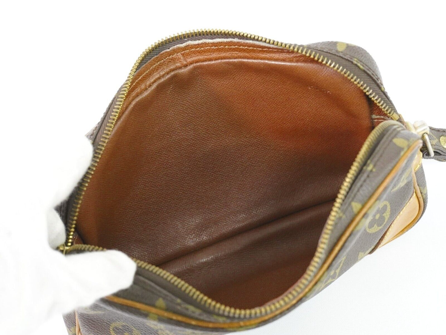 Louis Vuitton Marly Dragonne Canvas Clutch Bag ()
