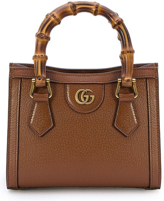 Luxury Gucci Trending 2025 Women's Diana Mini Bag in Brown | 702732U3ZDT