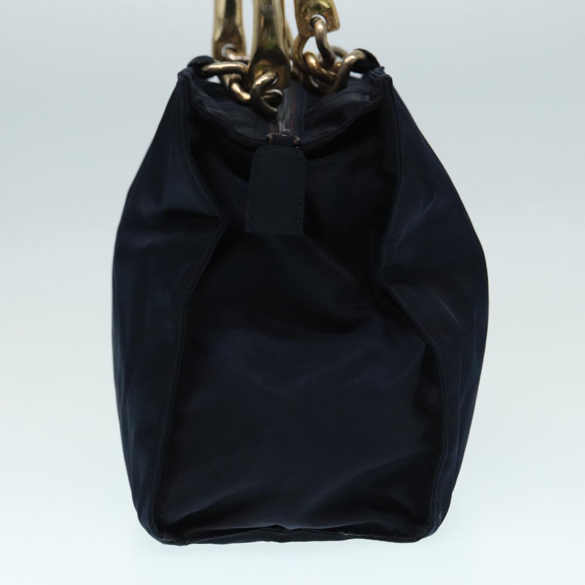 Luxury Prada Hand Bag Nylon Navy 87347