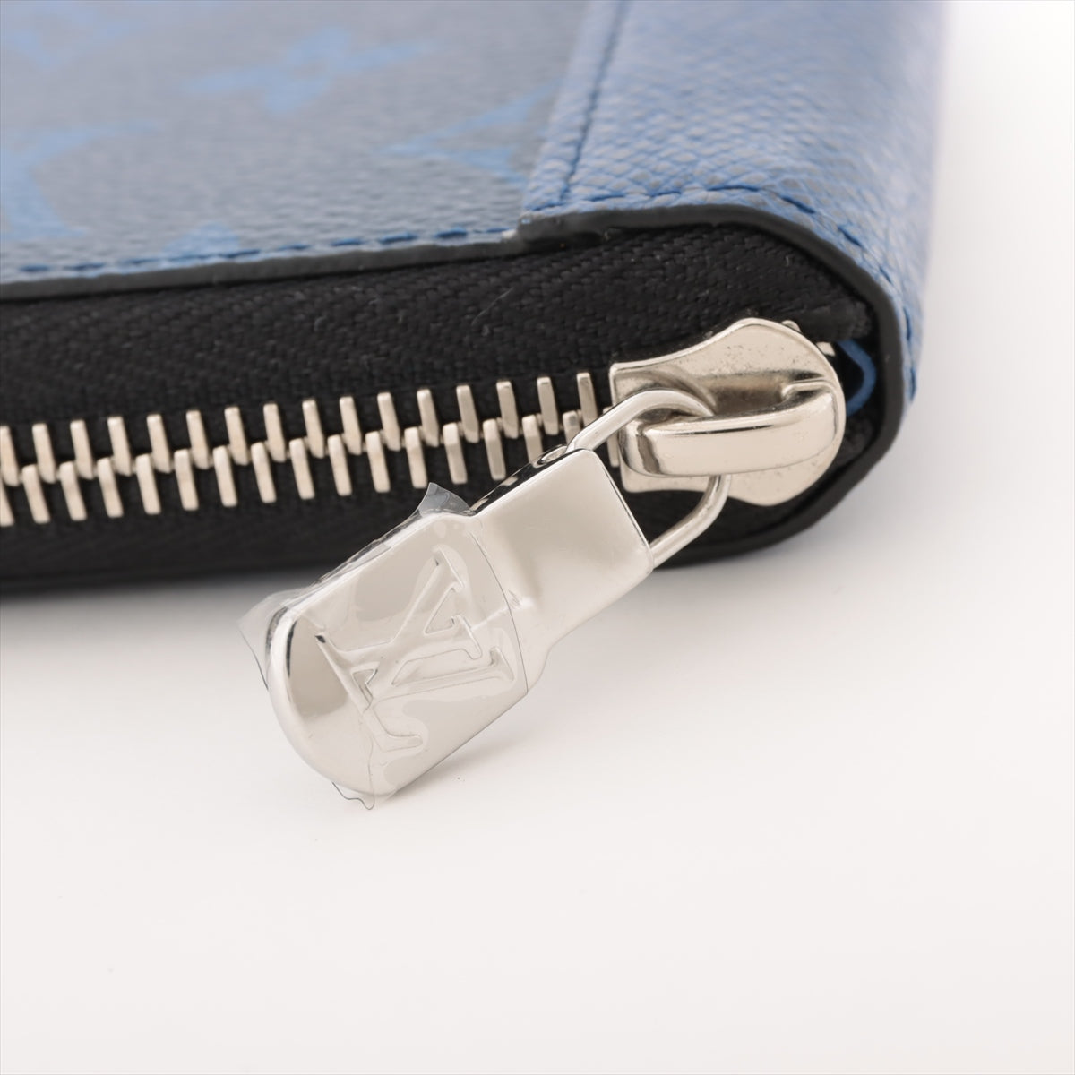 Louis Vuitton Zippy Wallet Vertical M30447 Cobalt Round Zippe Wallet