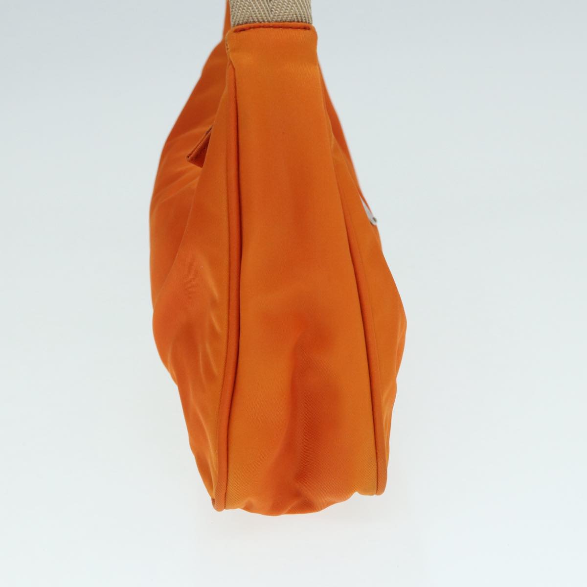 Luxury Prada Hand Bag Nylon Orange 87671