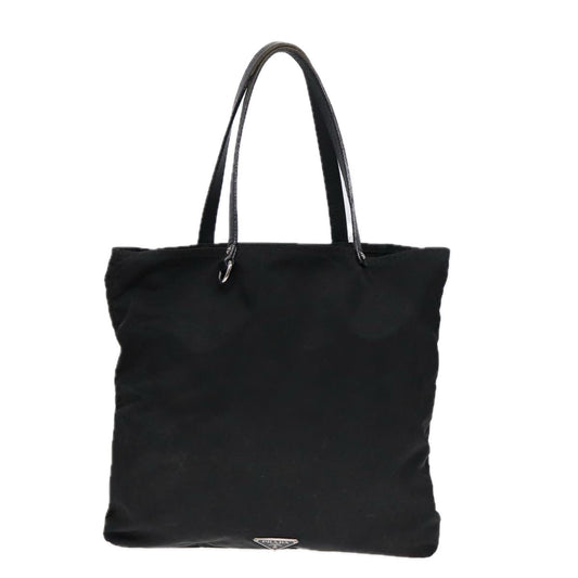 Luxury Prada Robot Tote Bag Nylon Black 87679
