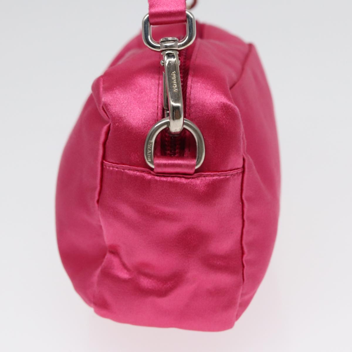 Luxury Prada Hand Pouch Nylon Pink 87684