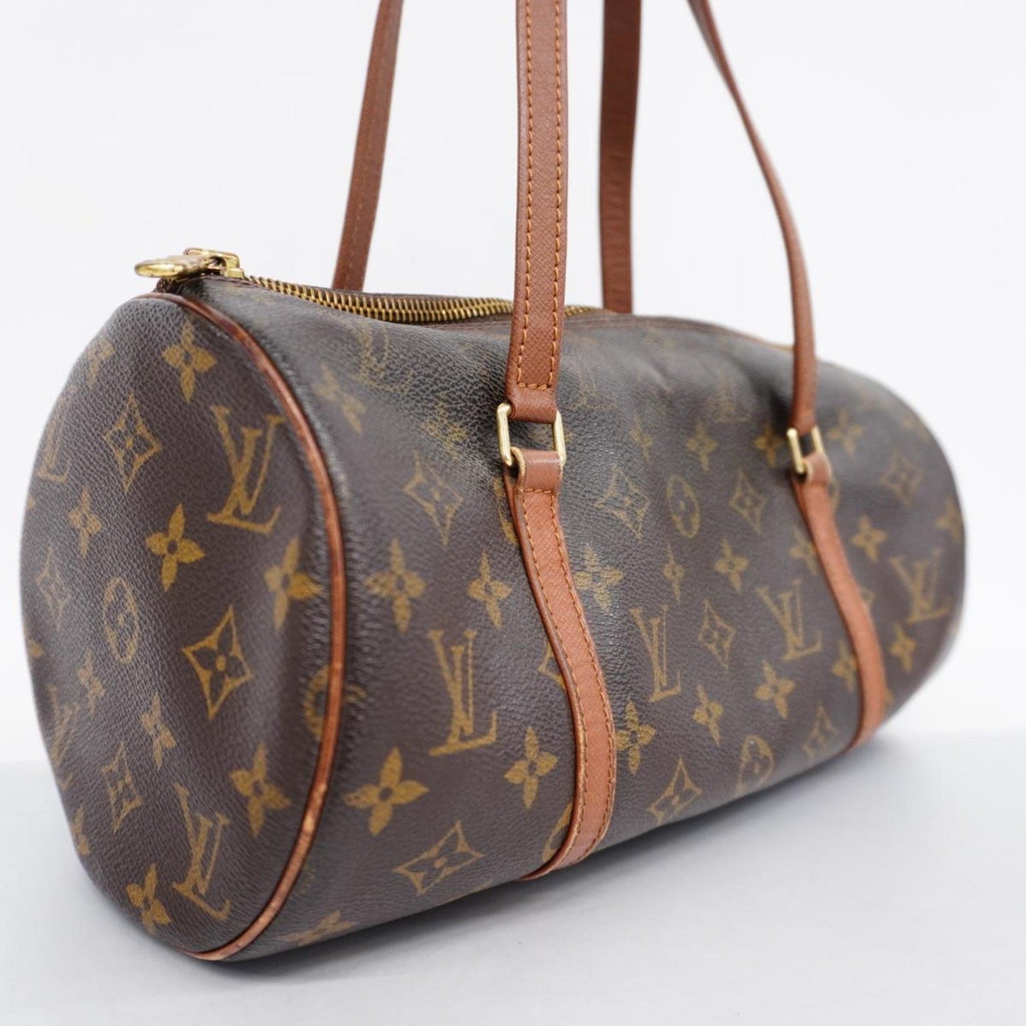 Louis Vuitton Papillon 30 Canvas Handbag ()