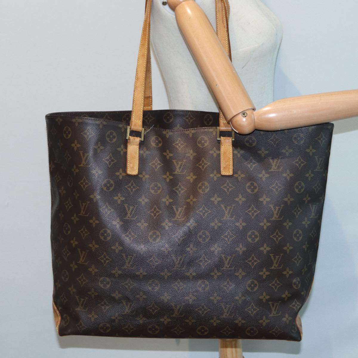 LOUIS VUITTON Monogram Cabas Alto Tote Bag M51152 LV 87986