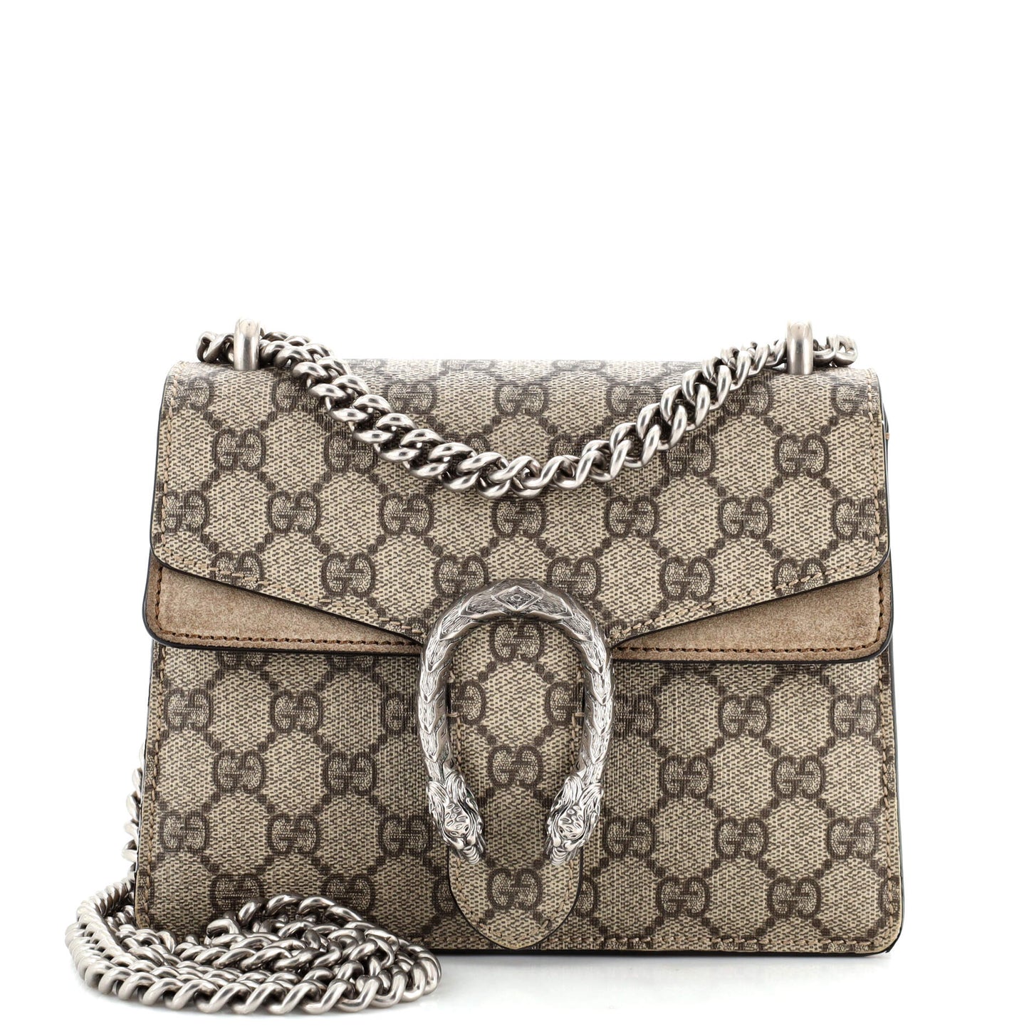 Luxury Gucci Trending 2025 Dionysus Bag GG Coated Canvas Mini